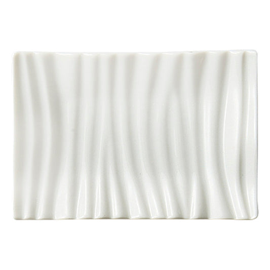 ユーロウェーブ13cm長角プレート [ 13 x 9 x 2cm 144g ]