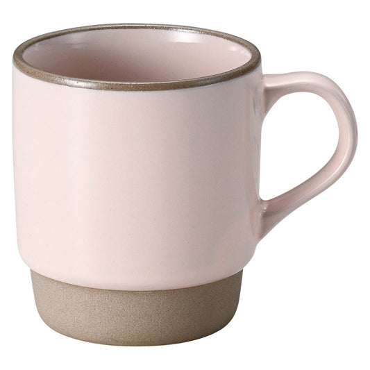 S-Cafeスタックマグ(ピンク) [ 8.3 x 9.2cm･360cc 217g ] [ マグカップ ] | マグ マグカップ コーヒー 紅茶 ティー 人気 おすすめ 食器 洋食器 業務用 飲食店 カフェ うつわ 器 おしゃれ かわいい ギフト プレゼント 引き出物 誕生日 贈り物 贈答品