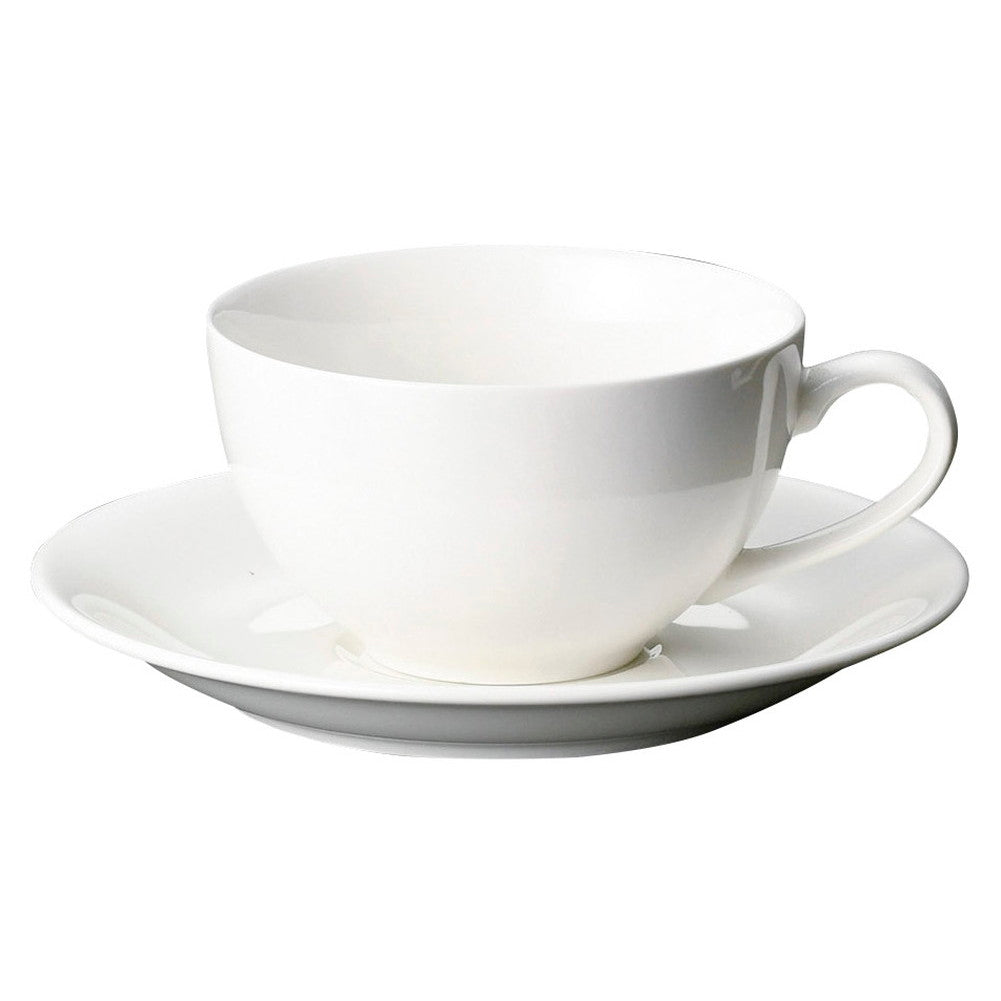 ＮＢ強化ＴＬ紅茶碗皿 [ 9.4 x 5.5cm･220cc 15 x 2cm 314g ] [ カップ＆ソーサー ] | コーヒー カップ ティー 紅茶 喫茶 碗皿 人気 おすすめ 食器 洋食器 業務用 飲食店 カフェ うつわ 器 おしゃれ かわいい ギフト プレゼント 引き出物 誕生日 贈答品