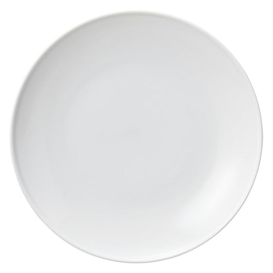 フィノ(白磁) 22cmプレート [ 22.5 x 2.4cm 434g ]