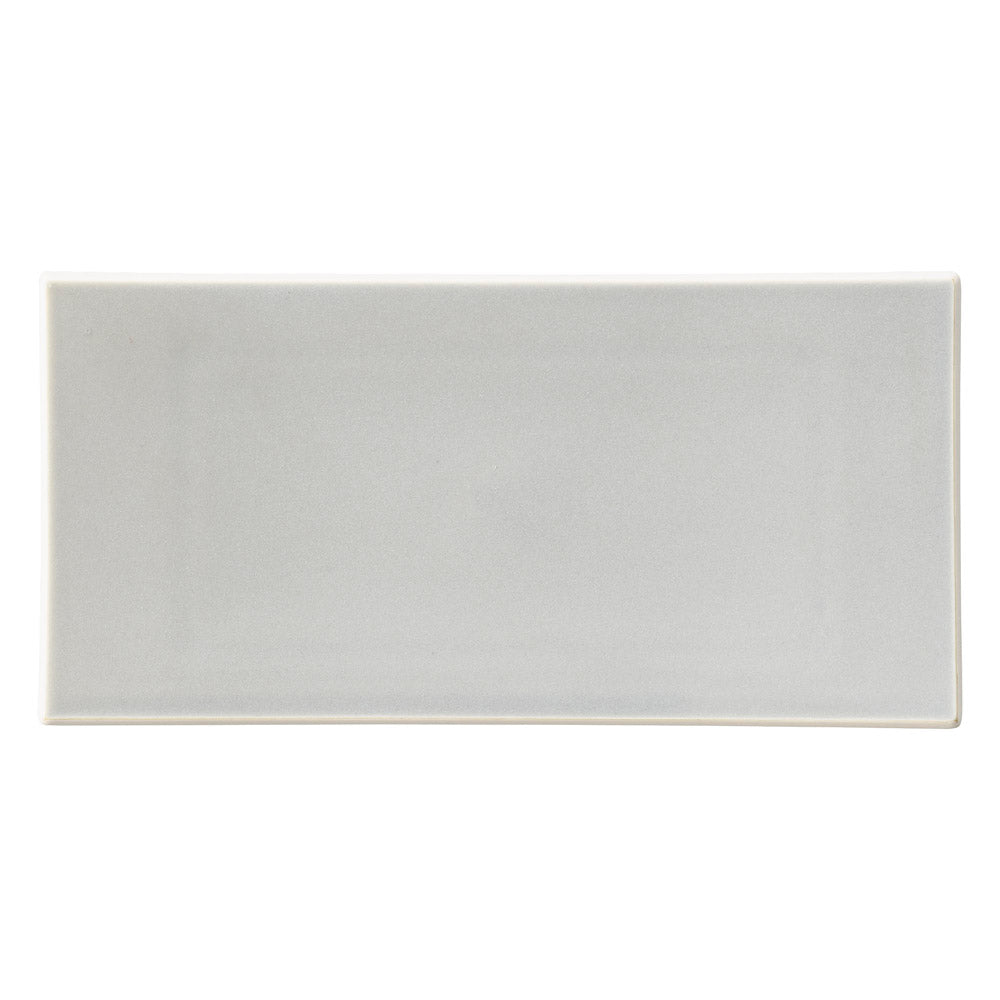 カルマ・マットグレー 26cm長角皿 [ 26 x 12.8 x 2.3cm 494g ] | 四角 スクエア スクエアー 角皿 パスタ 人気 おすすめ 食器 洋食器 業務用 飲食店 カフェ うつわ 器 おしゃれ かわいい ギフト プレゼント 引き出物 誕生日 贈り物 贈答品