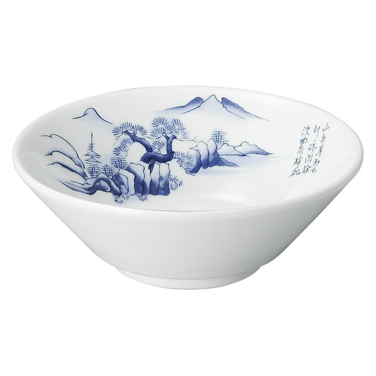 中華オープン 上絵山水 切立6.3丼 [ 19.5 x 7cm ] | 丼 丼ぶり どんぶり ラーメン チャーハン 人気 おすすめ 食器 中華 飯店 中華食器 業務用 飲食店 カフェ うつわ 器 おしゃれ かわいい ギフト プレゼント 引き出物 誕生日 贈り物 贈答品