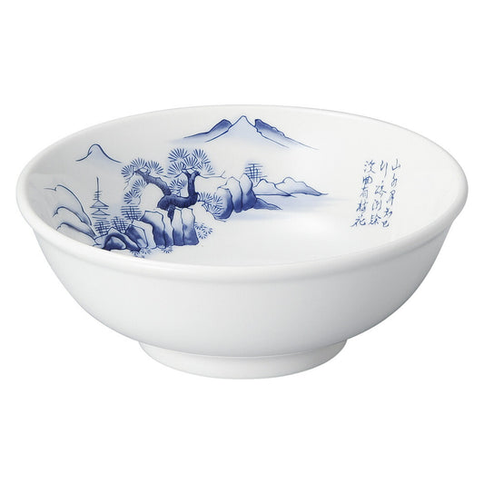 中華オープン 上絵山水 6.5玉丼 [ 19.8 x 7.5cm ] | 丼 丼ぶり どんぶり ラーメン チャーハン 人気 おすすめ 食器 中華 飯店 中華食器 業務用 飲食店 カフェ うつわ 器 おしゃれ かわいい ギフト プレゼント 引き出物 誕生日 贈り物 贈答品