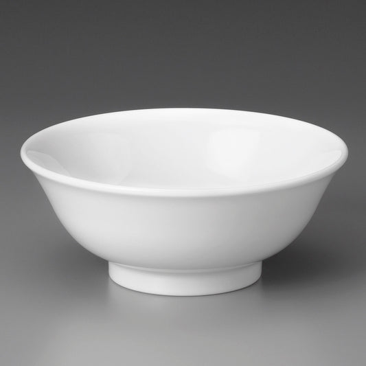 中華丼 白中華6.8高台丼 [ 21.2 x 8.3cm ]