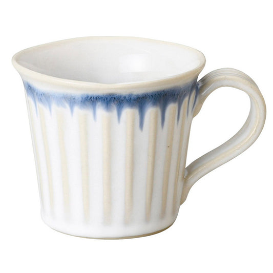 削ぎ青流しマグカップ [ 12.5 x 9.5 x 8.5cm･290cc 269g ] [ マグカップ ] | マグ マグカップ コーヒー 紅茶 ティー 人気 おすすめ 食器 洋食器 業務用 飲食店 カフェ うつわ 器 おしゃれ かわいい ギフト プレゼント 引き出物 誕生日 贈り物 贈答品