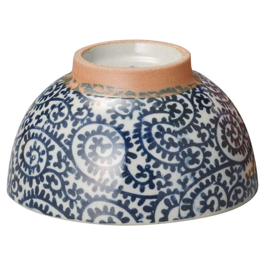 土物タコ唐草青茶碗 [ 11 x 6.3cm 170g ] | ちゃわん お茶碗 飯碗 ご飯茶碗 白米 人気 おすすめ 食器 業務用 飲食店 カフェ うつわ 器 おしゃれ かわいい ギフト プレゼント 引き出物 誕生日 贈り物 贈答品