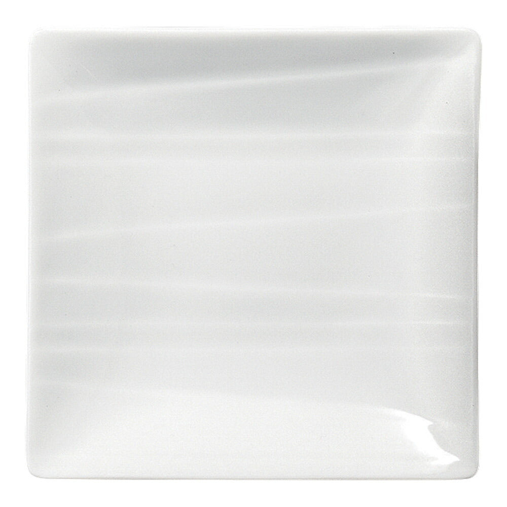 SUZUMI9cm角皿(白) [ 9 x 9 x 1.7cm 81g ] | 四角 スクエア スクエアー 角皿 パスタ 人気 おすすめ 食器 洋食器 業務用 飲食店 カフェ うつわ 器 おしゃれ かわいい ギフト プレゼント 引き出物 誕生日 贈り物 贈答品