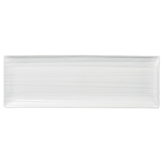 SUZUMI35cm細長皿(白) [ 35 x 12 x 1.7cm 500g ] | 小鉢 小皿 ボウル スモール ボール プレート 人気 おすすめ 食器 洋食器 業務用 飲食店 カフェ うつわ 器 おしゃれ かわいい ギフト プレゼント 引き出物 誕生日 贈り物 贈答品