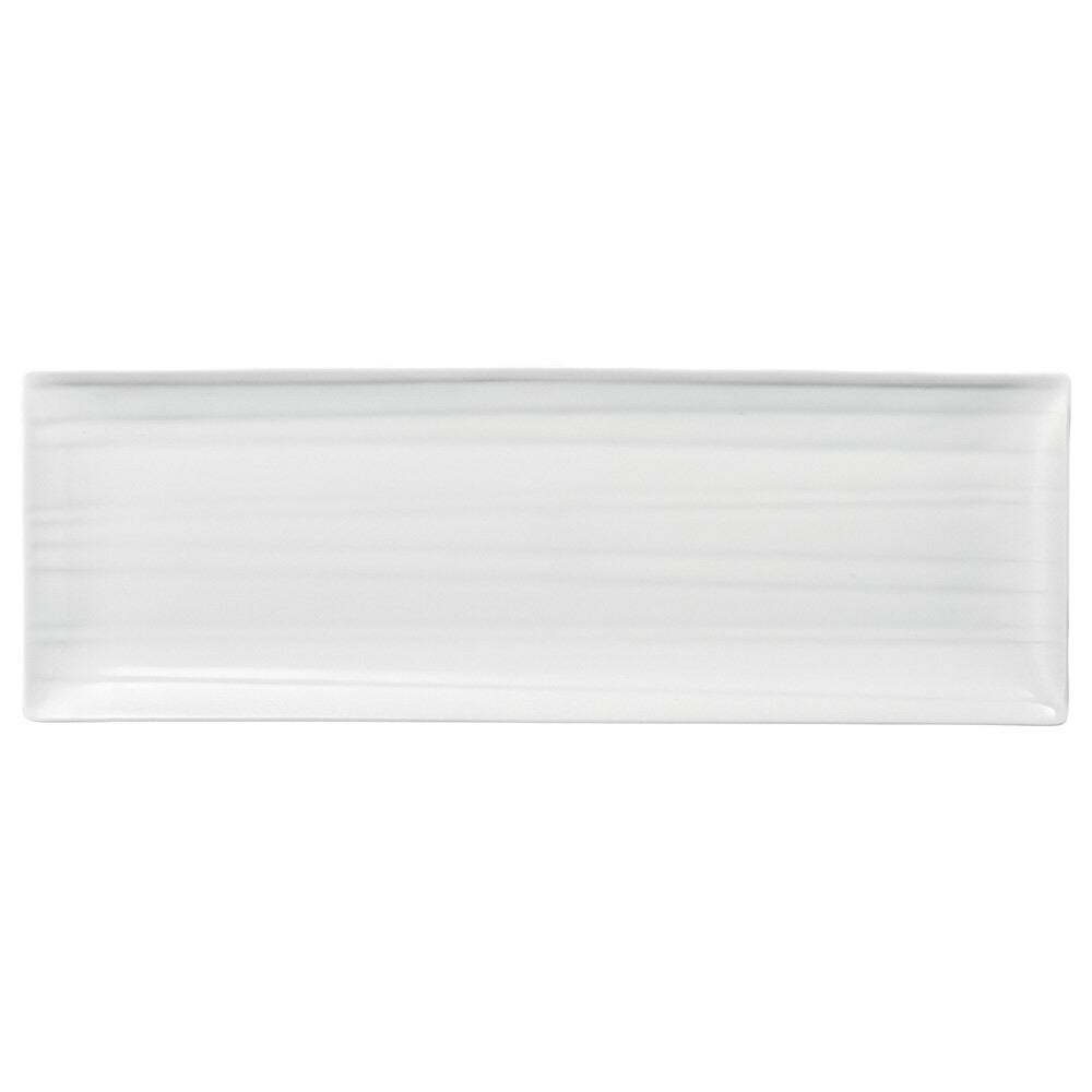 SUZUMI35cm細長皿(白) [ 35 x 12 x 1.7cm 500g ] | 小鉢 小皿 ボウル スモール ボール プレート 人気 おすすめ 食器 洋食器 業務用 飲食店 カフェ うつわ 器 おしゃれ かわいい ギフト プレゼント 引き出物 誕生日 贈り物 贈答品