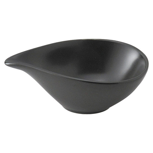 もだんコントラスト SSS片口/BK [ 9.3 x 5.8 x 3.5cm ] | 小鉢 小皿 ボウル スモール ボール プレート 人気 おすすめ 食器 洋食器 業務用 飲食店 カフェ うつわ 器 おしゃれ かわいい ギフト プレゼント 引き出物 誕生日 贈り物 贈答品