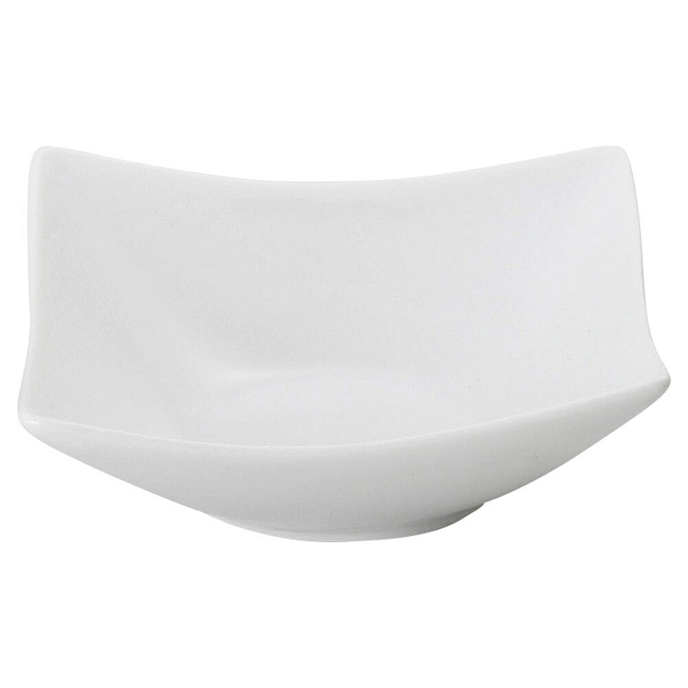 もだんコントラスト アペクス白角鉢/M [ 12.2 x 12.2 x 4.5cm ] | 四角 スクエア スクエアー 角皿 パスタ 人気 おすすめ 食器 洋食器 業務用 飲食店 カフェ うつわ 器 おしゃれ かわいい ギフト プレゼント 引き出物 誕生日 贈り物 贈答品