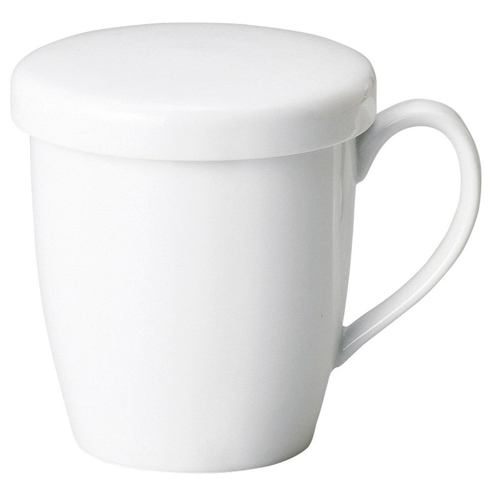 ベーシックＨＲ蓋付マグ [ 8.5 x 9cm･260cc ] [ マグカップ ] | マグ マグカップ コーヒー 紅茶 ティー 人気 おすすめ 食器 洋食器 業務用 飲食店 カフェ うつわ 器 おしゃれ かわいい ギフト プレゼント 引き出物 誕生日 贈り物 贈答品