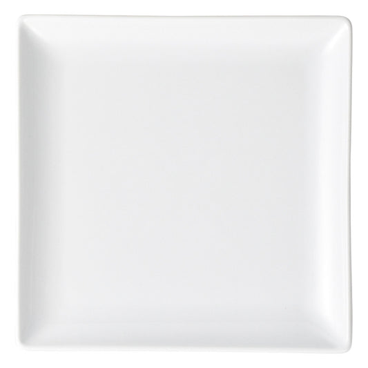 ブランシェ2 白 スクエアー19皿 [ 19 x 19 x 2cm ] | 四角 スクエア スクエアー 角皿 パスタ 人気 おすすめ 食器 洋食器 業務用 飲食店 カフェ うつわ 器 おしゃれ かわいい ギフト プレゼント 引き出物 誕生日 贈り物 贈答品