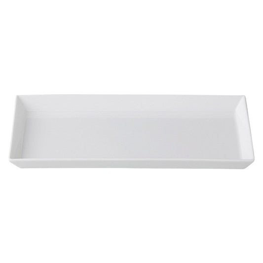 ＮＹ24cm長角皿(超軽量白磁) [ 24.5 x 12.3 x 2cm 291g ] | 四角 スクエア スクエアー 角皿 パスタ 人気 おすすめ 食器 洋食器 業務用 飲食店 カフェ うつわ 器 おしゃれ かわいい ギフト プレゼント 引き出物 誕生日 贈り物 贈答品