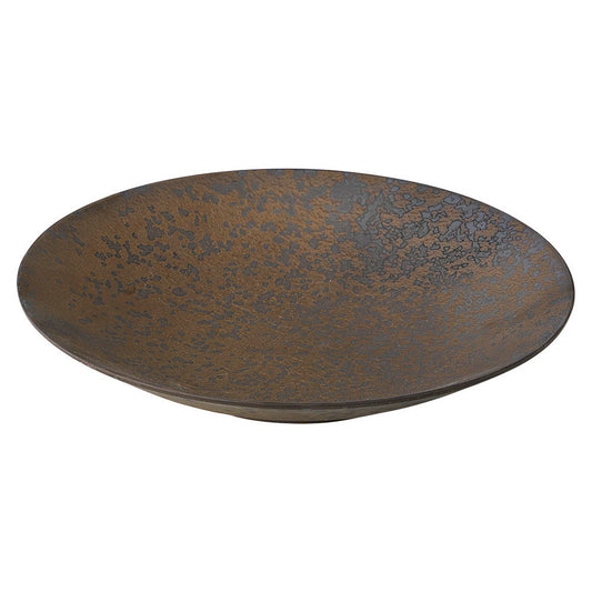 ブロンズ27cmラウンドクープ [ 26.5 x 26.5 x 4.5cm 709g ] [ パスタ皿 ] | パスタ カレー メイン 麺皿 スパゲティ 人気 おすすめ 食器 洋食器 業務用 飲食店 カフェ ギフト プレゼント 引き出物 誕生日 贈答品 イベント