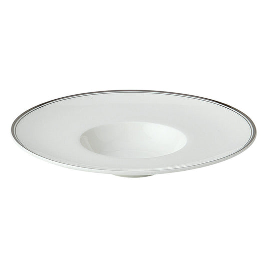 Fine Bone China(CN) stage platinum PL22cm平型スープ [ 21.8 x 21.8 x 4.4cm 370g ] [ スープ皿 ]