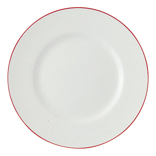 Fine Bone China(CN) stage RED RED21cmデザート [ 21 x 21 x 1.8cm 343g ]