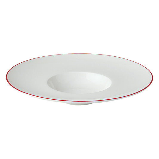 Fine Bone China(CN) stage RED RED22cm平型スープ [ 21.8 x 21.8 x 4.4cm 370g ] [ スープ皿 ]