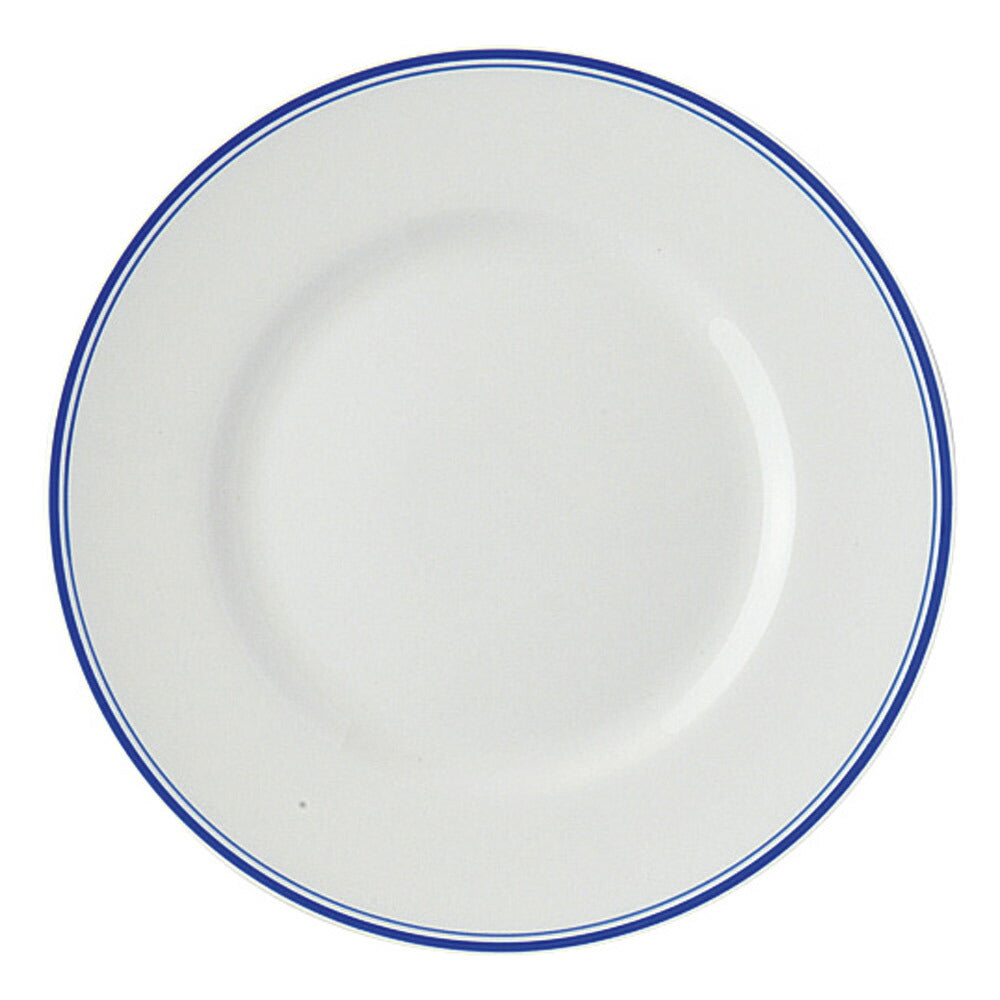 Fine Bone China(CN) stage BLUE BLUE21cmデザート [ 21 x 21 x 1.8cm 343g ]