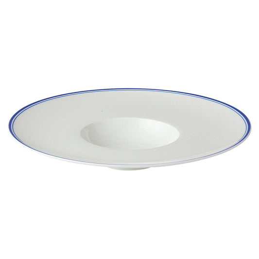 Fine Bone China(CN) stage BLUE BLUE29cm平型スープ [ 28.8 x 28.8 x 5cm 818g ] [ スープ皿 ] | スープボウル スープ碗 汁椀 スープマグ 人気 おすすめ 食器 洋食器 カフェ おしゃれ かわいい ギフト プレゼント 引き出物 誕生日 贈り物 贈答品