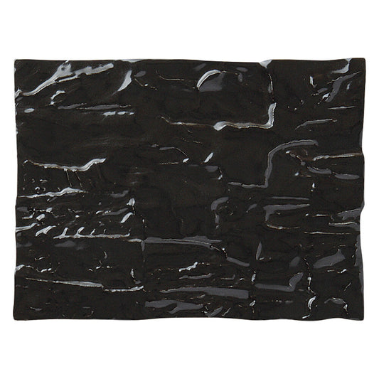 黒マット炭型長角皿 大 [ 24.5 x 18.4 x 1cm 997g ] | 四角 スクエア スクエアー 角皿 パスタ 人気 おすすめ 食器 洋食器 業務用 飲食店 カフェ うつわ 器 おしゃれ かわいい ギフト プレゼント 引き出物 誕生日 贈り物 贈答品