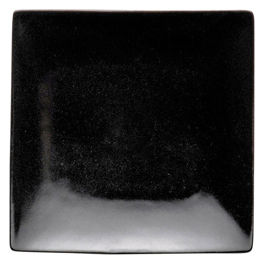 もだんコントラスト 黒釉正角銘々皿 [ 13.5 x 2.5cm ] | 四角 スクエア スクエアー 角皿 パスタ 人気 おすすめ 食器 洋食器 業務用 飲食店 カフェ うつわ 器 おしゃれ かわいい ギフト プレゼント 引き出物 誕生日 贈り物 贈答品