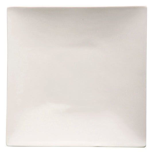 もだんコントラスト 白釉正角大皿 [ 23 x 3cm ] | 四角 スクエア スクエアー 角皿 パスタ 人気 おすすめ 食器 洋食器 業務用 飲食店 カフェ うつわ 器 おしゃれ かわいい ギフト プレゼント 引き出物 誕生日 贈り物 贈答品