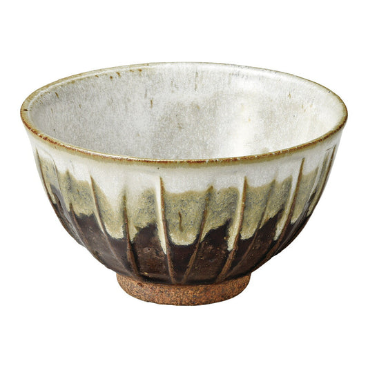 朝鮮唐津 飯碗 大 [ 11.5 x 7cm ] | ちゃわん お茶碗 飯碗 ご飯茶碗 白米 人気 おすすめ 食器 業務用 飲食店 カフェ うつわ 器 おしゃれ かわいい ギフト プレゼント 引き出物 誕生日 贈り物 贈答品