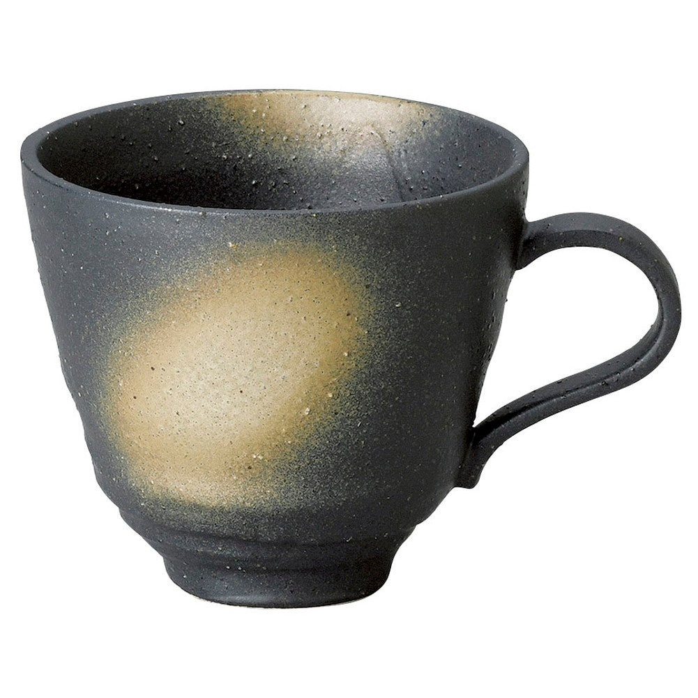 黒備前風吹きマグカップ [ 9.5 x 9cm･340cc ] [ マグカップ ] | マグ マグカップ コーヒー 紅茶 ティー 人気 おすすめ 食器 洋食器 業務用 飲食店 カフェ うつわ 器 おしゃれ かわいい ギフト プレゼント 引き出物 誕生日 贈り物 贈答品