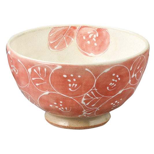 一珍紅花飯碗 小 [ 10.5 x 6cm ] | ちゃわん お茶碗 飯碗 ご飯茶碗 白米 人気 おすすめ 食器 業務用 飲食店 カフェ うつわ 器 おしゃれ かわいい ギフト プレゼント 引き出物 誕生日 贈り物 贈答品