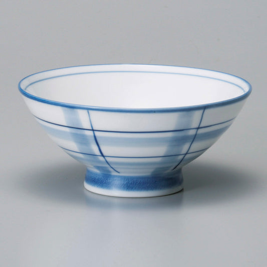 茶碗 格子毛料 [ 13.6 x 6.2cm ] | ちゃわん お茶碗 飯碗 ご飯茶碗 白米 人気 おすすめ 食器 業務用 飲食店 カフェ うつわ 器 おしゃれ かわいい ギフト プレゼント 引き出物 誕生日 贈り物 贈答品