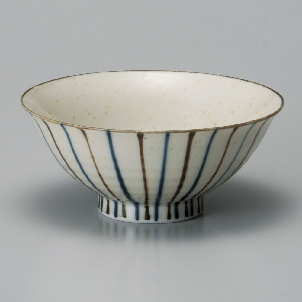 茶碗 二色細十草中平 [ 11.5 x 5.3cm ] | ちゃわん お茶碗 飯碗 ご飯茶碗 白米 人気 おすすめ 食器 業務用 飲食店 カフェ うつわ 器 おしゃれ かわいい ギフト プレゼント 引き出物 誕生日 贈り物 贈答品