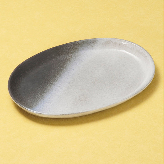 楕円皿 富士8.5小判皿 [ 26.5 x 18 x 2cm ]