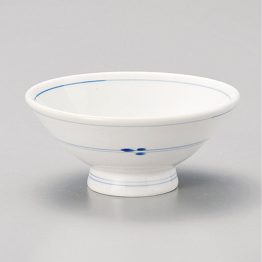 茶碗 点紋厚口毛料 [ 14 x 6.5cm ] | ちゃわん お茶碗 飯碗 ご飯茶碗 白米 人気 おすすめ 食器 業務用 飲食店 カフェ うつわ 器 おしゃれ かわいい ギフト プレゼント 引き出物 誕生日 贈り物 贈答品