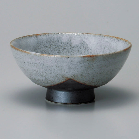 茶碗 志野ヌリ分中平 [ 12 x 5.6cm ]