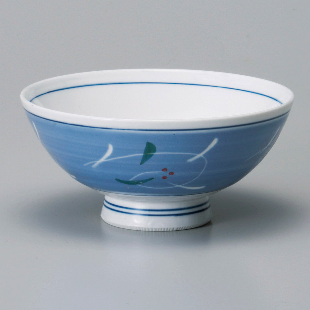茶碗 彫唐草中平 [ 11.4 x 5.6cm ]