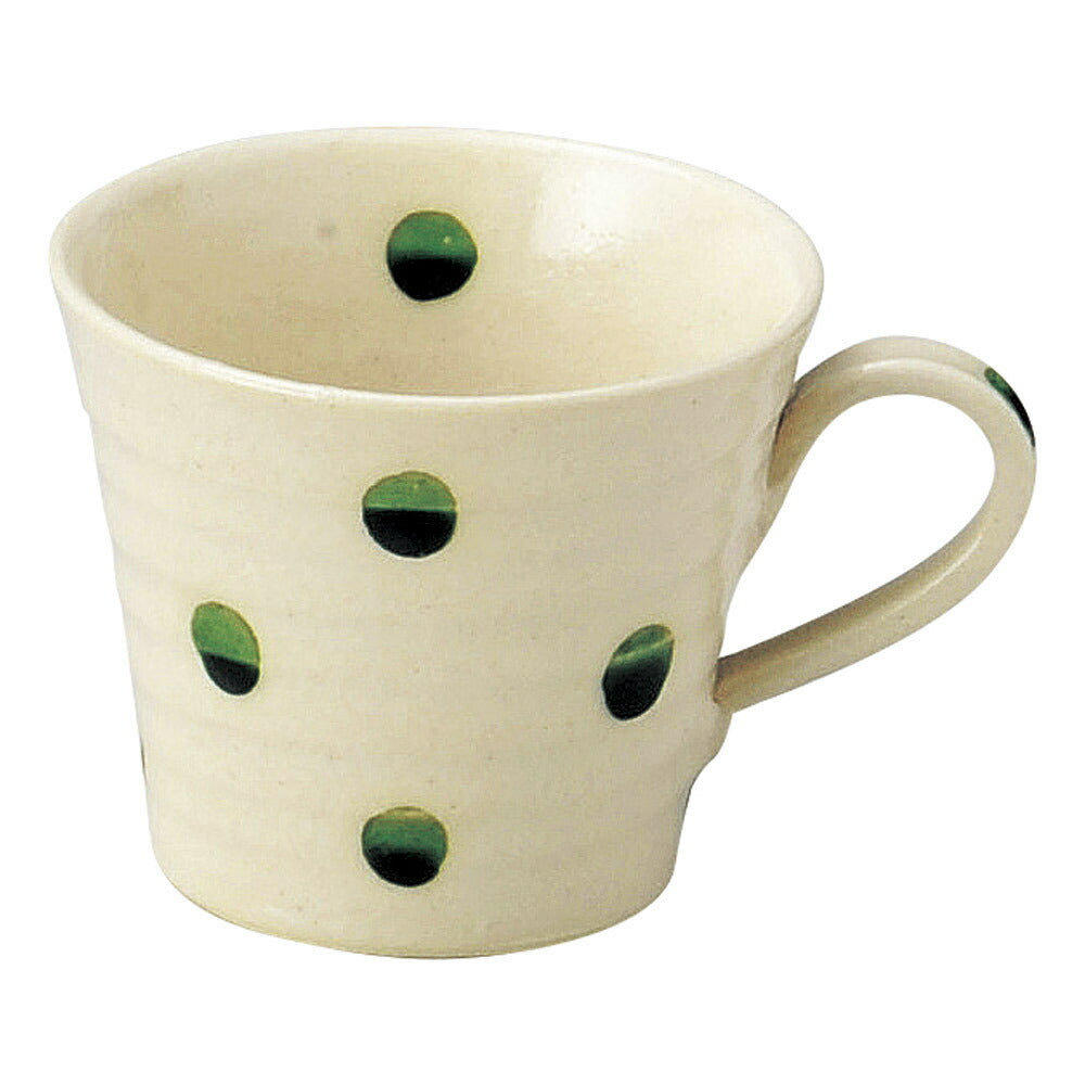 和陶オープン ドット志野 マグ [ 12.5 x 8.2cm ・ 280cc] | マグ マグカップ コーヒー 紅茶 ティー 人気 おすすめ 食器 洋食器 業務用 飲食店 カフェ うつわ 器 おしゃれ かわいい ギフト プレゼント 引き出物 誕生日 贈り物 贈答品