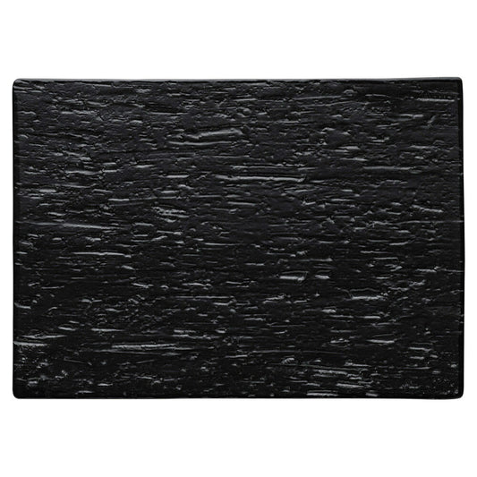 もだんコントラスト 漆黒32cmプレート [ 32.7 x 26.6 x 0.9cm ] | 四角 スクエア スクエアー 角皿 パスタ 人気 おすすめ 食器 洋食器 業務用 飲食店 カフェ うつわ 器 おしゃれ かわいい ギフト プレゼント 引き出物 誕生日 贈り物 贈答品