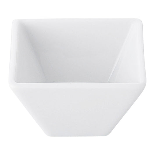 もだんコントラスト 白7cmスクエアボール [ 7 x 7 x 4.5cm ] | 小鉢 小皿 ボウル スモール ボール プレート 人気 おすすめ 食器 洋食器 業務用 飲食店 カフェ うつわ 器 おしゃれ かわいい ギフト プレゼント 引き出物 誕生日 贈り物 贈答品