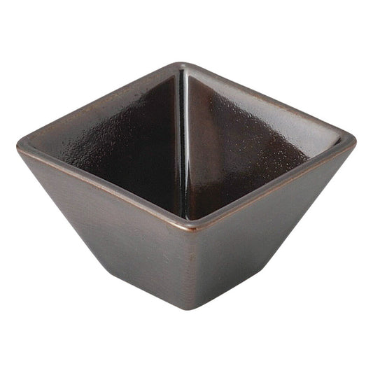 もだんコントラスト アメ7cmスクエアボール [ 7 x 7 x 4.5cm ] | 小鉢 小皿 ボウル スモール ボール プレート 人気 おすすめ 食器 洋食器 業務用 飲食店 カフェ うつわ 器 おしゃれ かわいい ギフト プレゼント 引き出物 誕生日 贈り物 贈答品