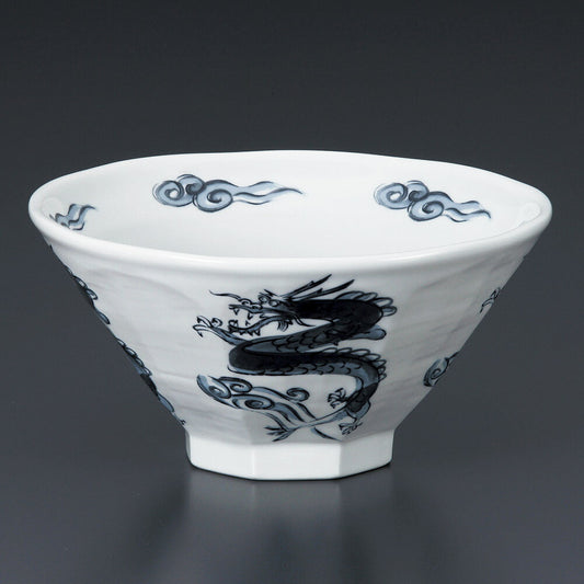 中華丼 黒昇龍八角7.0丼 [ 22 x 11.4cm ]