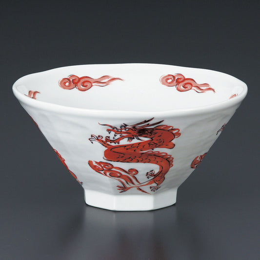 中華丼 赤昇龍八角6.3丼 [ 19 x 9.7cm ]