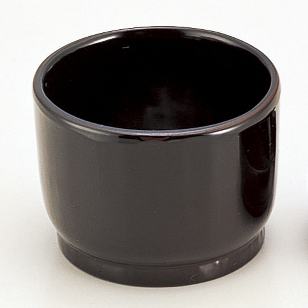 越前漆器 ［A］竹型つゆ入れ溜 [ 8 x 6cm ]