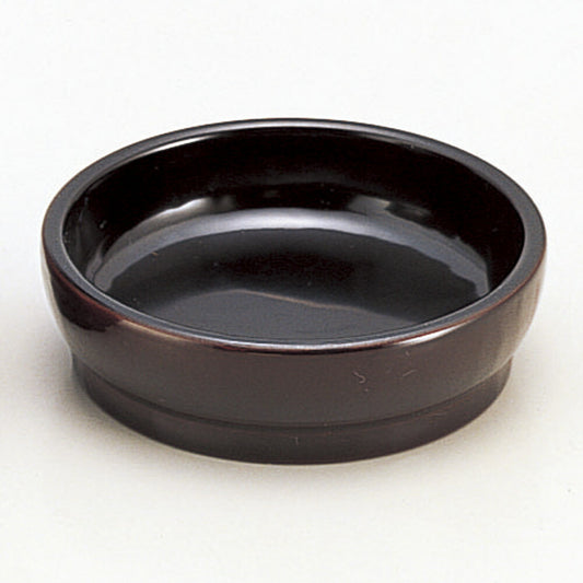越前漆器 ［A］竹型ヤクミ皿溜 [ 8 x 2.5cm ]