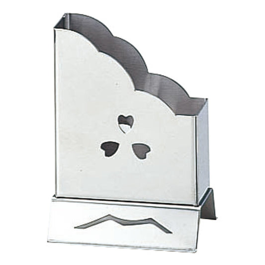 厨房用品 18-8角ナプキン立・抗菌 [ 9.5 x 14cm ] | ナプキンスタンド 紙ナプキン立 ファミレス 卓上 レストラン 人気 BAR 業務用 飲食店 おしゃれ かわいい お洒落 可愛い ギフト プレゼント 引き出物 内祝い 結婚祝い 誕生日 贈り物