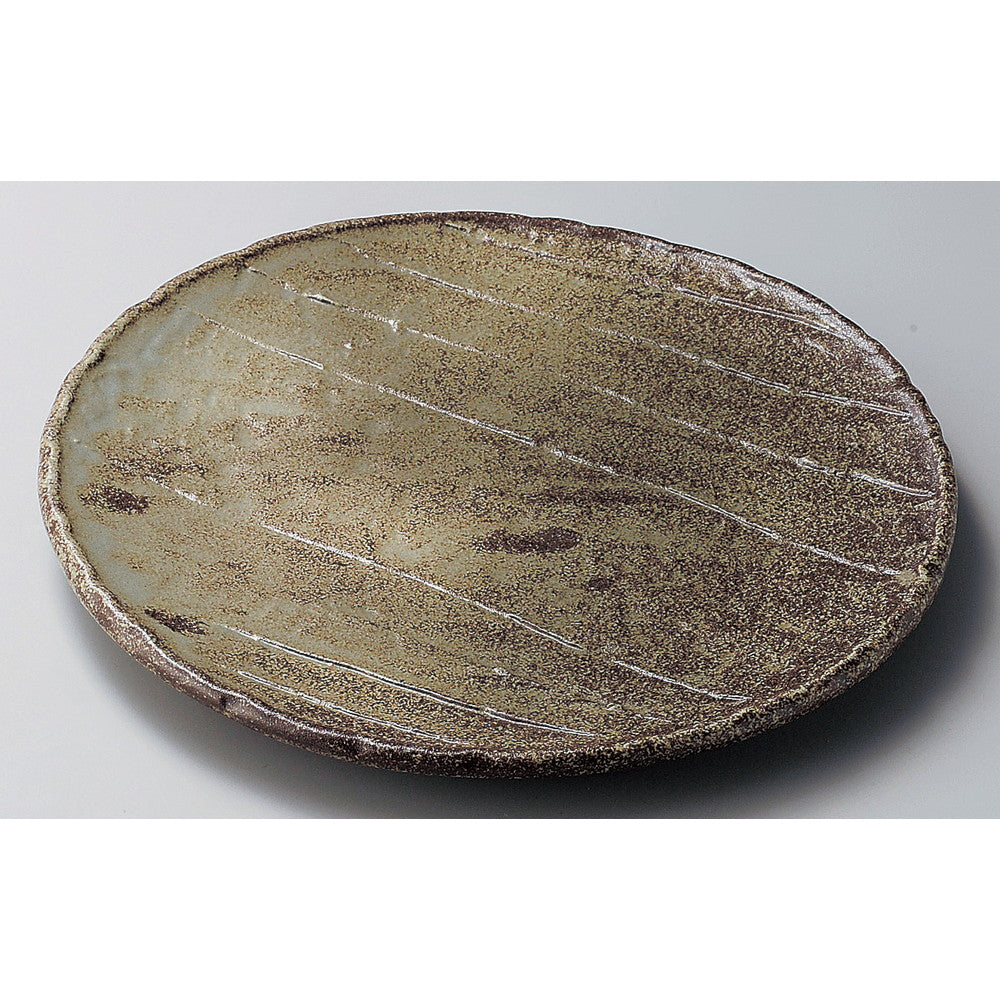 ☆ 丸中皿 ☆ 越前8.0丸皿 [ φ24.7 x 2.5cm ]