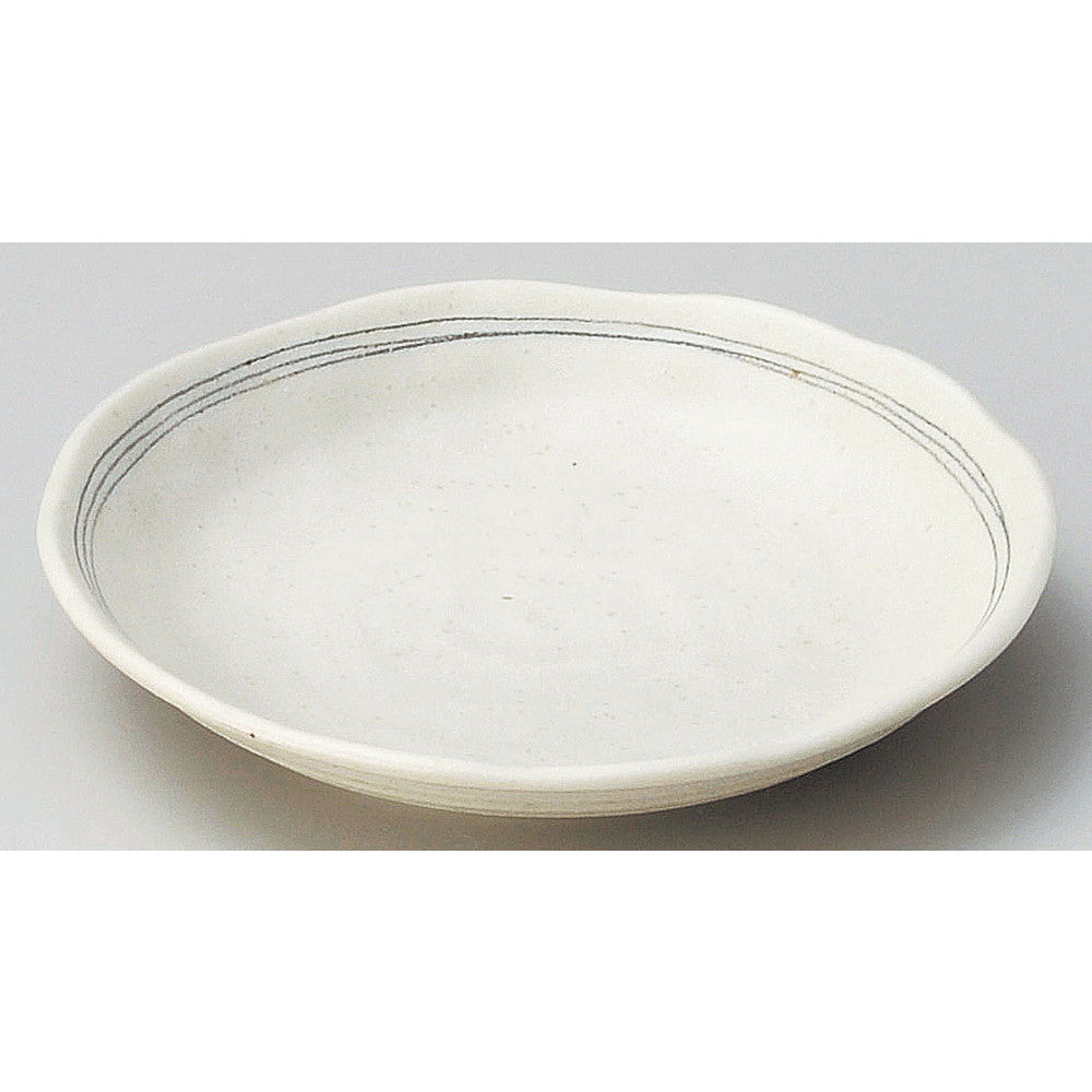 ☆ 和皿 ☆ 茶ライン5.0皿 [ φ16.8cm ]
