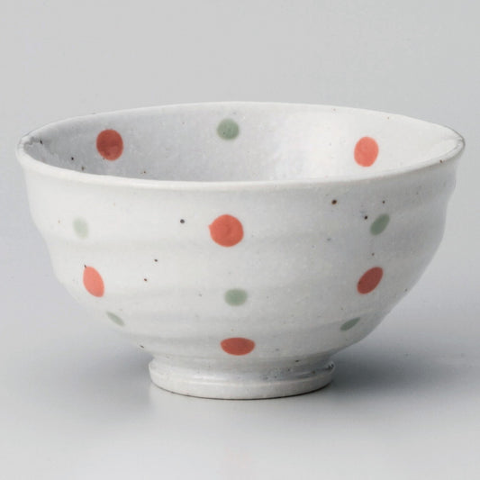 ☆ 飯碗 ☆ 赤水玉手造茶碗 [ φ12 x 6.8cm ]