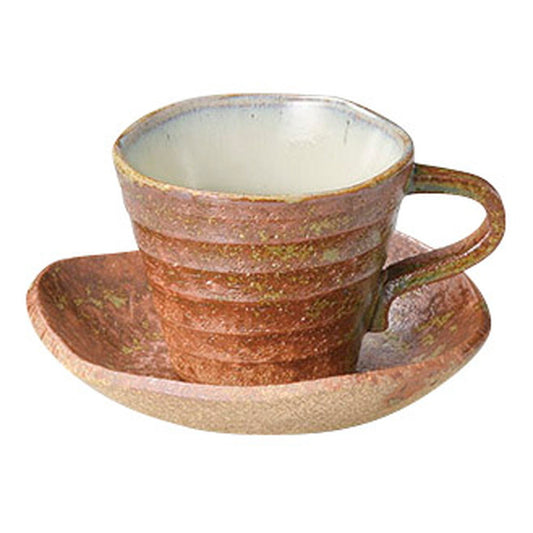 南蛮さざ波碗皿 [ φ13.5 x 2.8cm ] [ カップ＆ソーサー ]