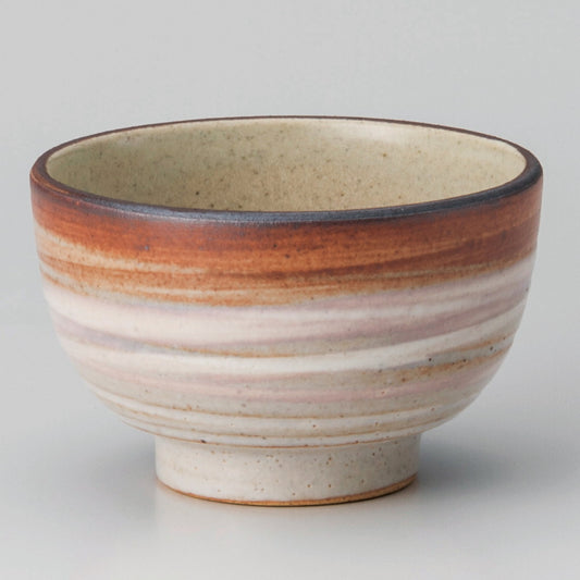 ☆ 飯碗 ☆ 赤志野丸碗 [ φ10 x 7.5cm ]
